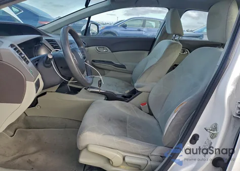 2012 Honda Civic Lx from USA, damaged, VIN 19XFB2F56CE391427